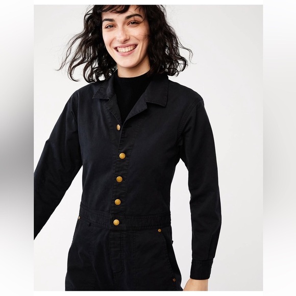 The Only Jane Jump One Jumpsuit in Midnight - Picture 4 of 10